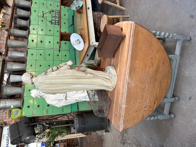 Antiek Antieke klaptafel