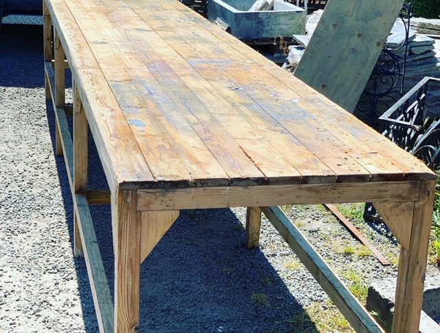 Antiek lange tafel - antiek , brocante en industrieel komt iedere binnen benko - , brocante en industrieel komt iedere binne -