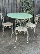 Antieke Franse tuinset
