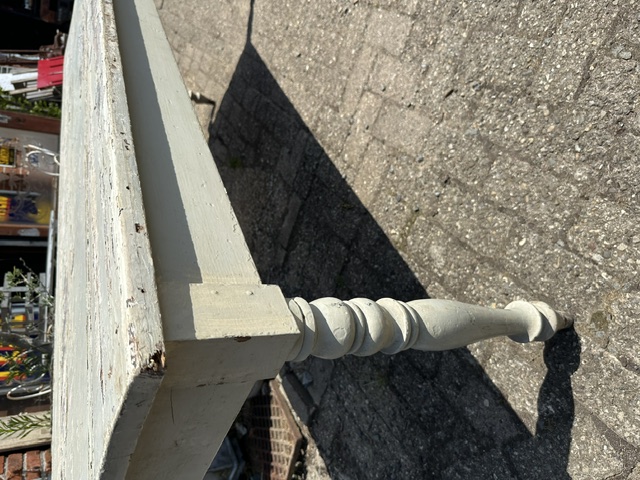 Antieke lange tafel