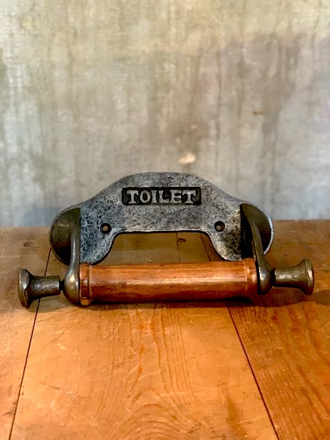 aangrenzend solide ontgrendelen Industrieel wc rol houder - Industrial - Items by category - European  ANTIQUES & DECORATIVE