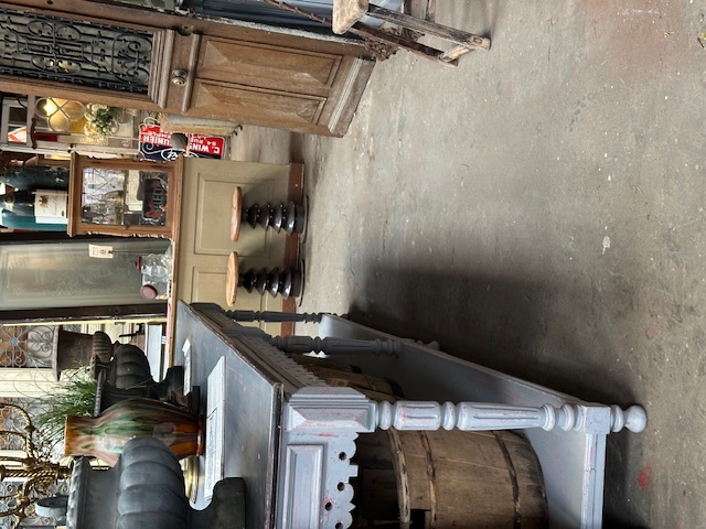 Lange decoratieve stoffentafel