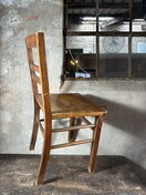 Oude cafe stoelen