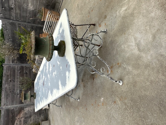 sfeervolle tuintafel