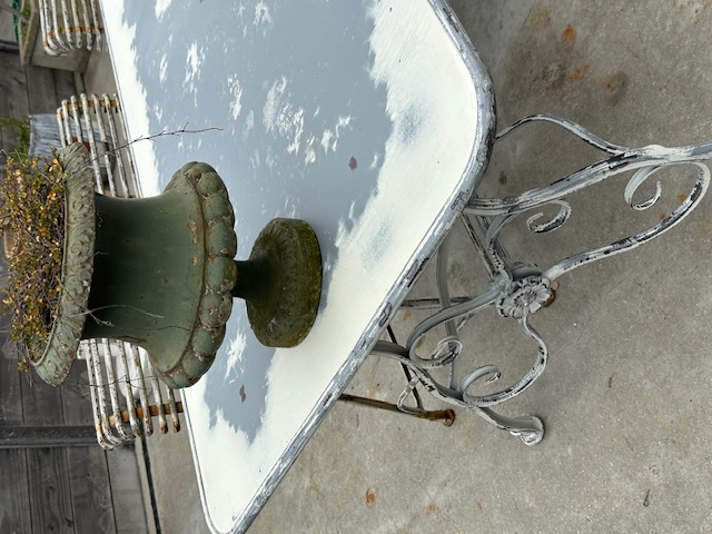 sfeervolle tuintafel